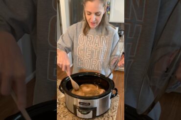 Crockpot Chicken!  Find this along with 100’s of healthy recipes on the Brand NUE app #weightloss