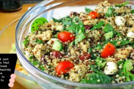 Healthy Quinoa Salad | High Protein & Fiber | Easy Weight Loss Recipe