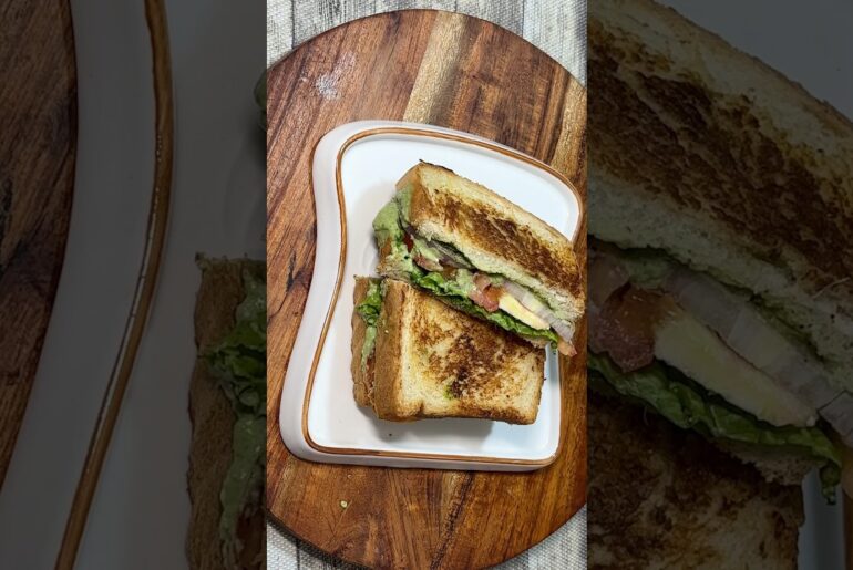 CREAMY GREEN DIP SANDWICH /HEALTHY And TASTY #recipe #short