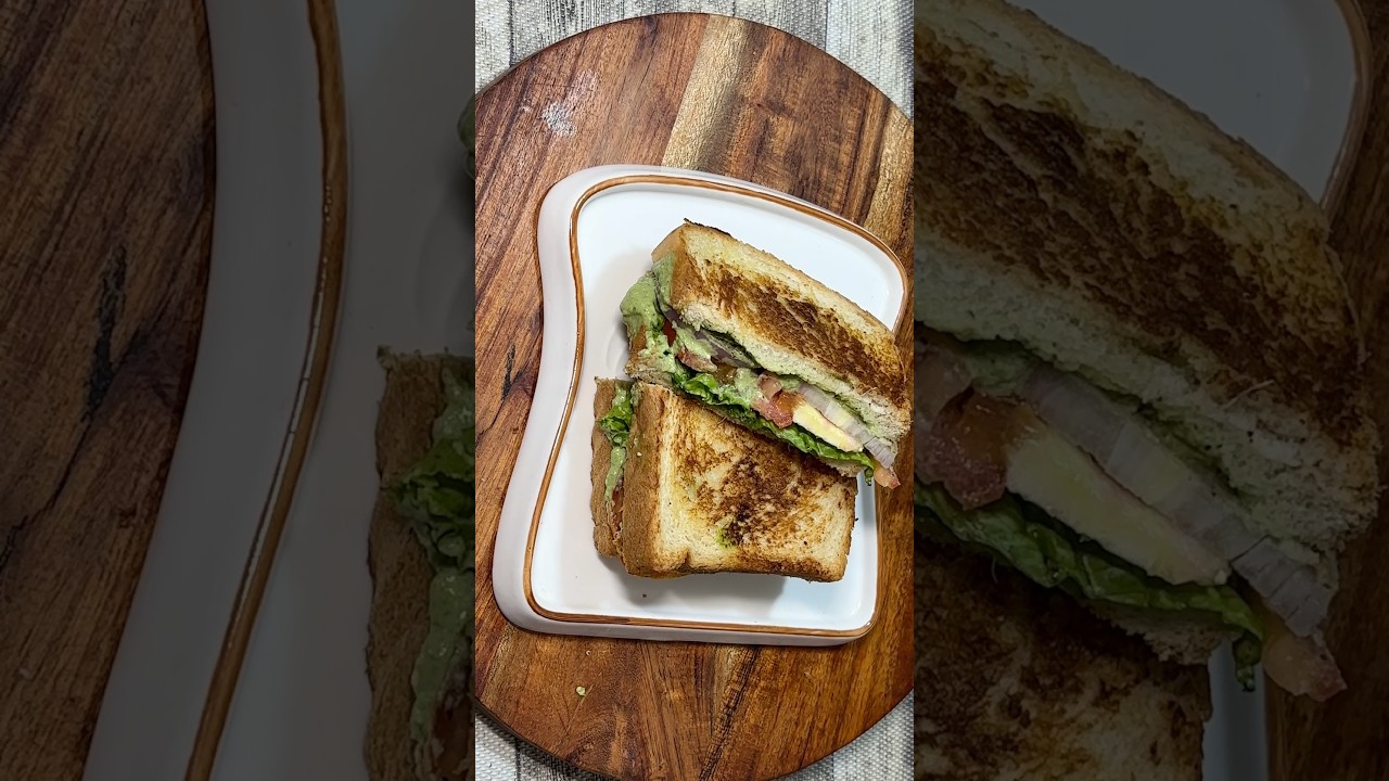 CREAMY GREEN DIP SANDWICH /HEALTHY And TASTY #recipe #short CREAMY GREEN DIP SANDWICH /HEALTHY And TASTY #recipe #short