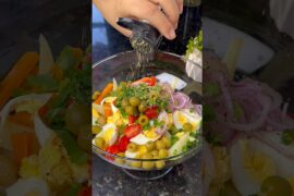Salada de legumes  #salada #saudavel #receitas #viral