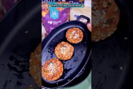 Protein rich healthy bites | Protein bites #oatscutlet #shorts #shortsyt #proteinrecipe #rajmakabab
