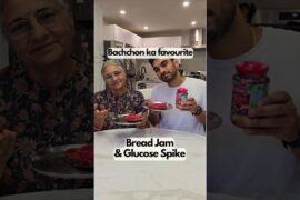 Bread-Jam & Glucose Spike #SugarGhategaIndia #Praanify #BreadJam #GlucoseSpike #DiabetesAwareness