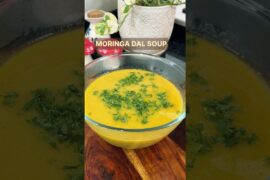 Smriti Irani’s Moringa Dal Soup #MoringaDalSoup #MasoorDal #IronRichFoods #HealthyRecipes