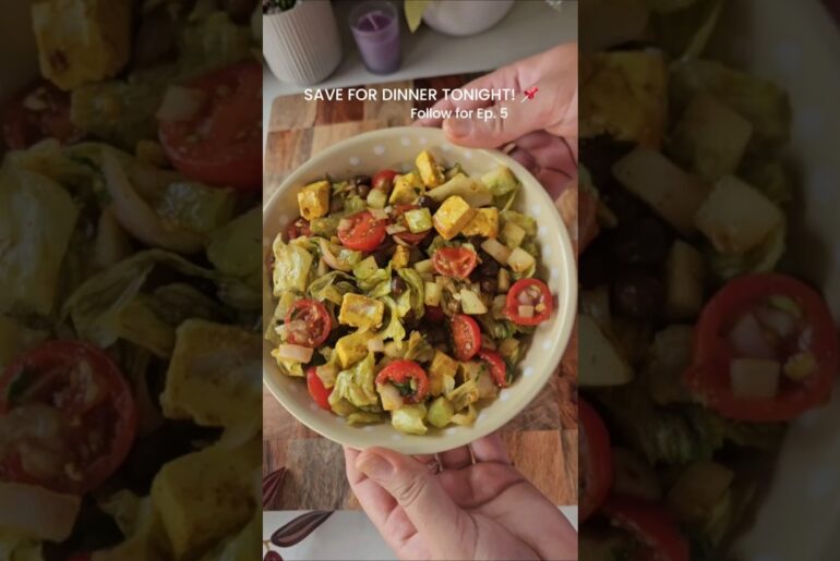 High Protein Chana Paneer Salad | Healthy & Easy Salad Recipe | Weight Loss Friendly