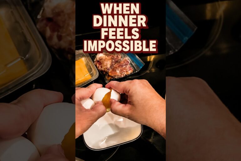 When Dinner Feels Impossible | Choose a Low-Capacity Meal