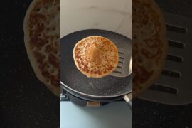 Eggless Banana Pancakes | No Sugar Banana Coconut Pancakes | Healthy Breakfast Recipe