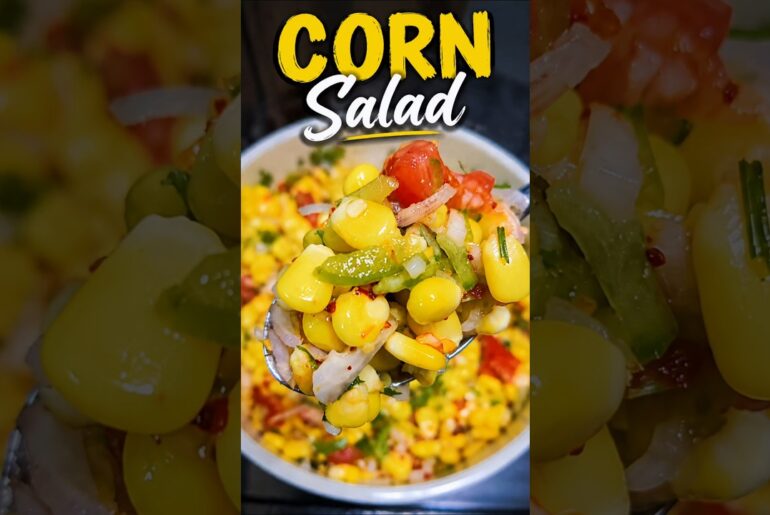 Easy & Healthy Sweet Corn Salad | Quick Corn Salad Recipe#youtubeshorts #shorts #sweetcorn #healthy