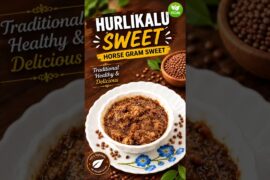 Hurlikalu Sweet | Horse Gram Sweet Recipe | Healthy Traditional Karnataka Sweet | Vegan Recipe