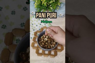 Pani Puri Makhana Recipe| Mint Makhana|Masala Makhana Recipe #shorts #masalamakhana #healthy