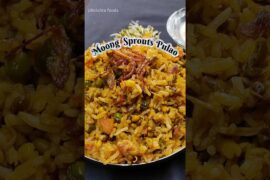 Boring salad bhul jao banao moong sprouts pulao jo dega biryani jaisa swad #shorts