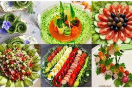 The most trending salad presentation||Healthy salad decorations ideas#trending#salad #2026#fooddecor