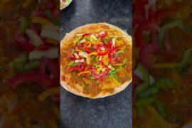 #yummy #healthy #tasty #recipe # #roti pizza