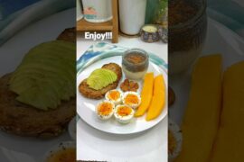 Healthy & high protein breakfast idea #shorts