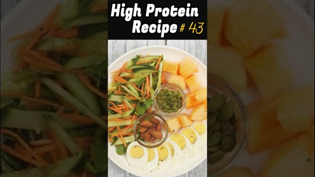 High Protein Recipe #43 | Protein Rich Recipes | Protein Rich Salad Recipes | Healthy Salad Recipe