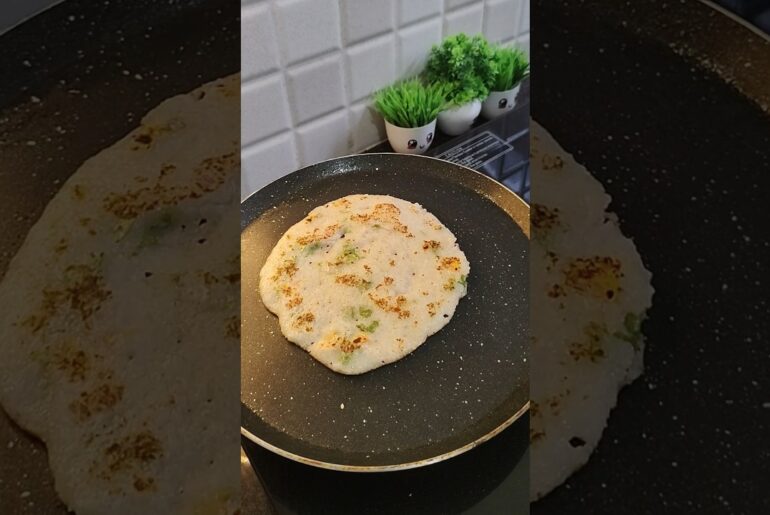 Healthy sooji chilla #food #cooking #homemade