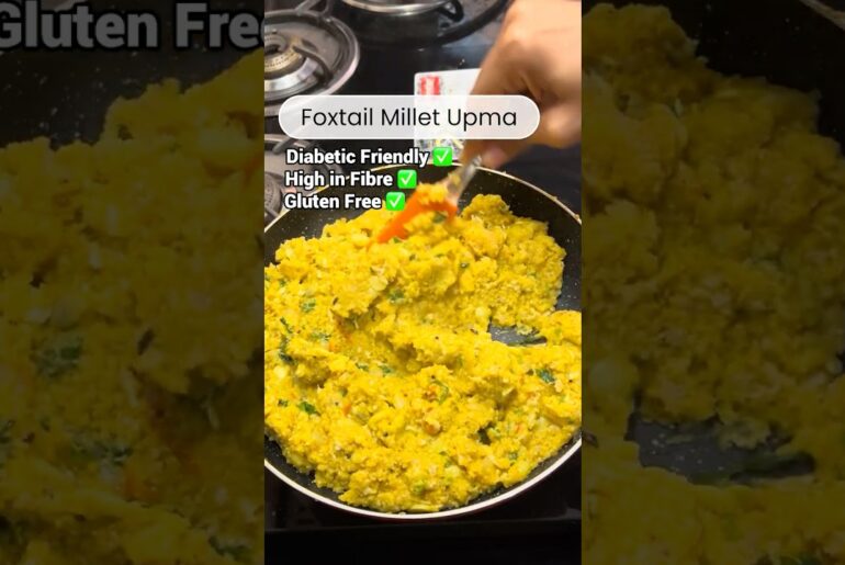 Foxtail Millet Upma | Healthy Breakfast Ideas | Millet Recipes | Upma Recipes #readytocook #premix