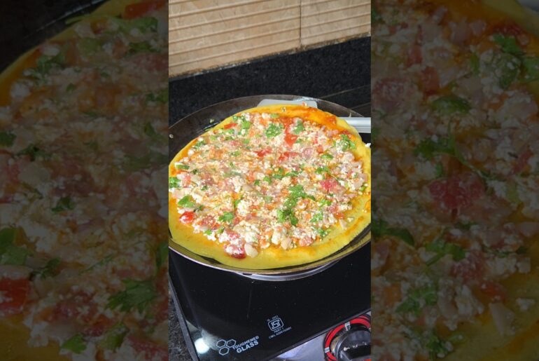 Moong Dal Chilla- High protein breakfast #shorts #highprotein #dosa #healthy #breakfast #moongdal