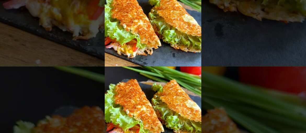 No Flour Paneer Wrap Recipe | Healthy, Easy & Delicious #shorts