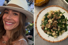 Food Influencer Ereka Vetrini Shares Viral Artichoke Pasta Salad Recip
