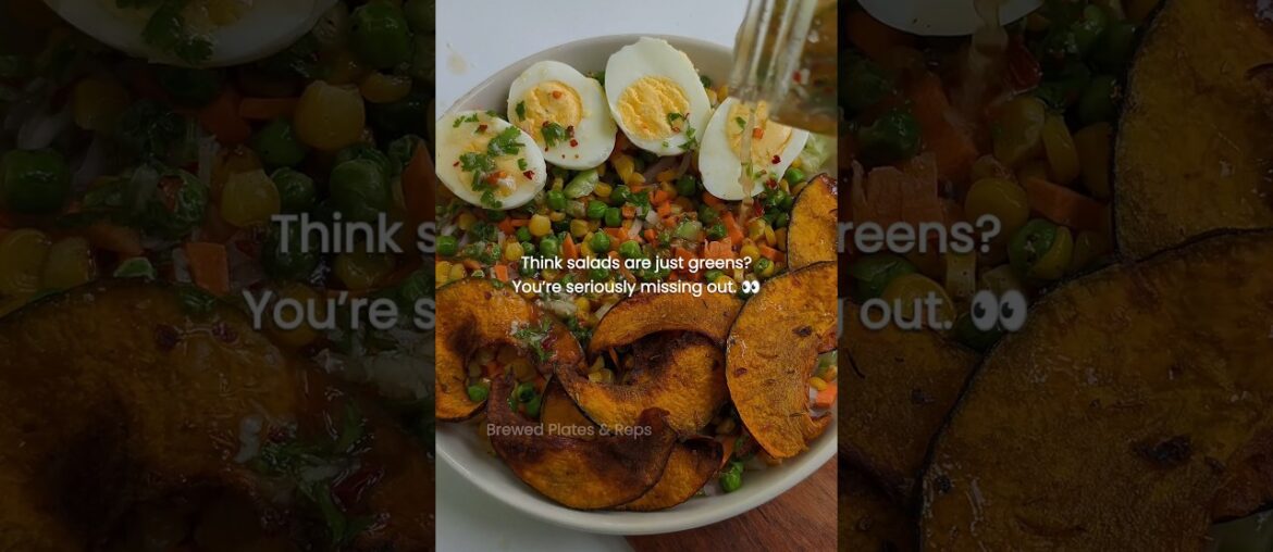 Healthy Lifestyle | High-Protein & High-Fiber Salad Recipes