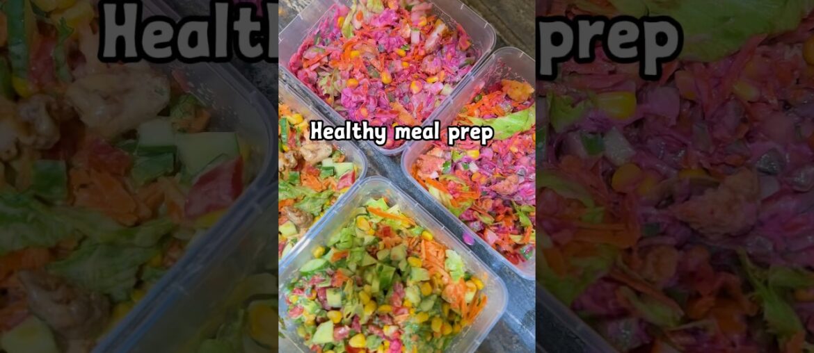 Healthy meal prep | lunch boxes ideas #food #healthy #shorts
