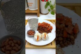 6 Different healthy & high protein breakfast ideas #shorts