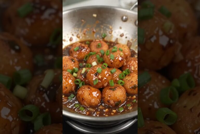 Potato Manchurian #shorts#youtubeshorts#snacks#recipe#cooking#shortvideo#shortsfeed#viral#viralvideo
