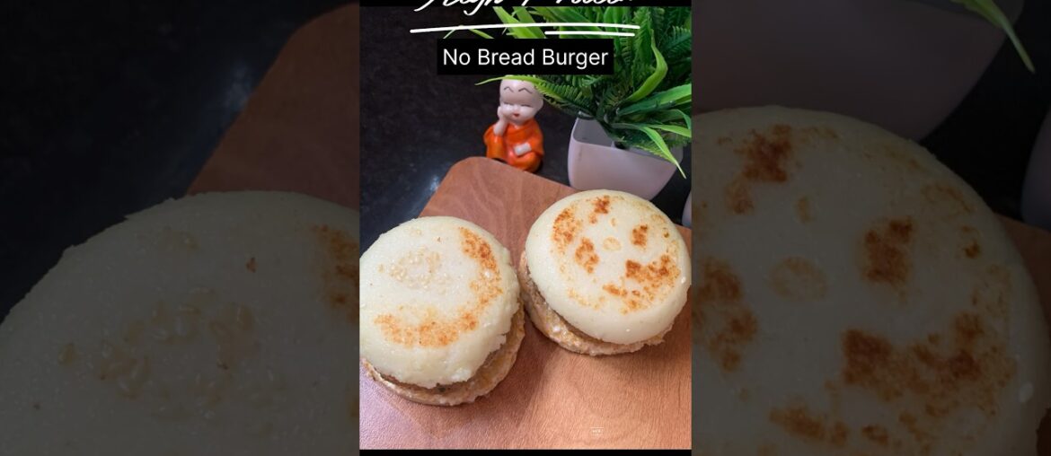 No Bread Burger | High Protein | Healthy Recipe | #viral #shorts #youtubeshorts #trendingshorts