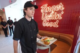 KFC opens a Texas restaurant to test ideas for reclaiming its fried chicken crown