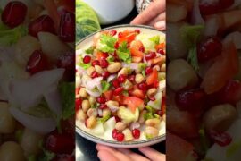 High protein peanut salad | Nutrients rich | Easy and healthy recipe