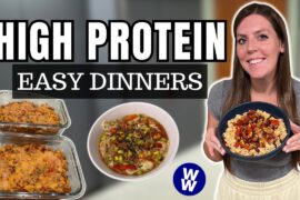 3 SIMPLE & HEALTHY Dinner Recipes For Weight Loss | Weightwatchers | High Protein Chili Mac, Ramen