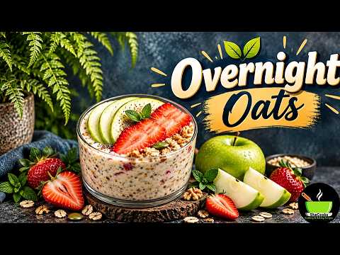 High Protein Recipe | Overnight Oats Recipe | Protein Rich Breakfast | Healthy Weight Loss Breakfast