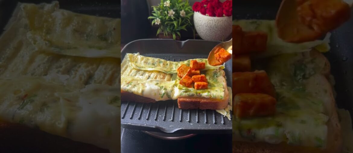 Healthy egg paneer sandwich #food #trending #cooking #recipe #egg #viral #shorts