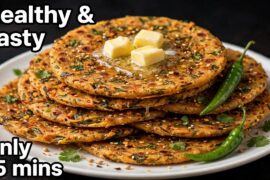 Stop Eating Bread! Try This High Protein Vegetarian Recipe | Healthy Dinner For Weight Loss