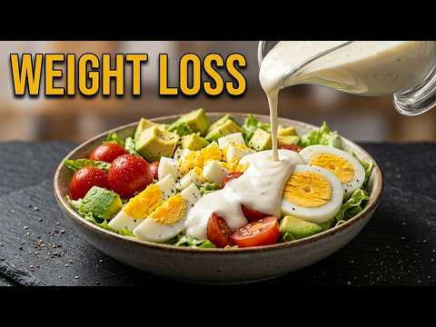 High Protein Salad Recipe | Avocado Egg Salad |Healthy Salad Recipe | Protein Rich Weight Loss Salad