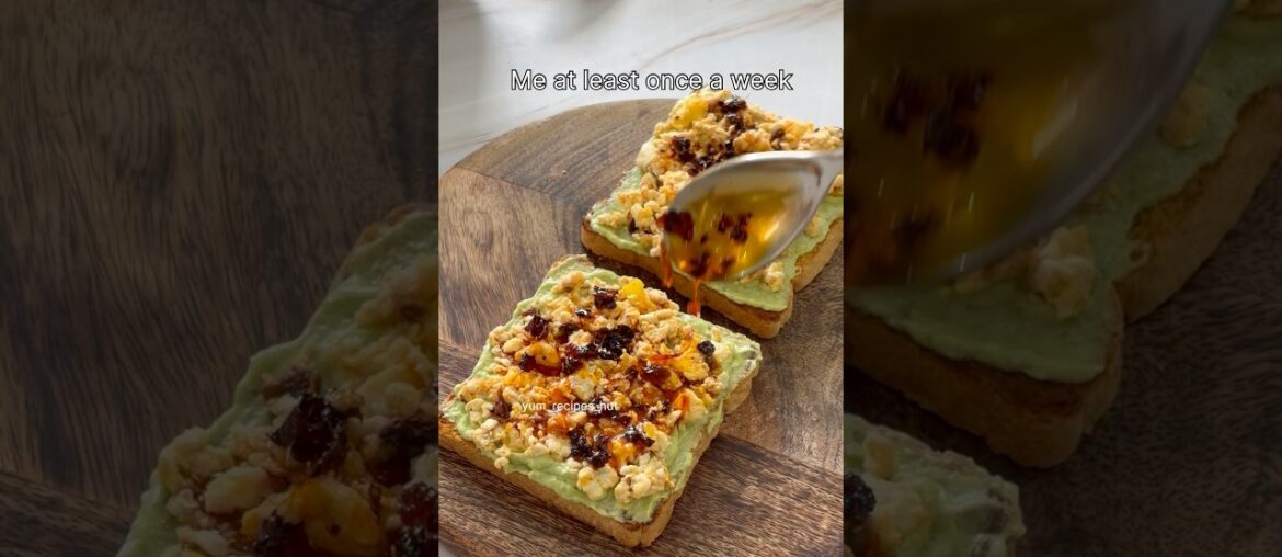 High Protein Avacado Egg Toast #shorts #youtubeshorts #viral #trending #egg #breakfast #healthy