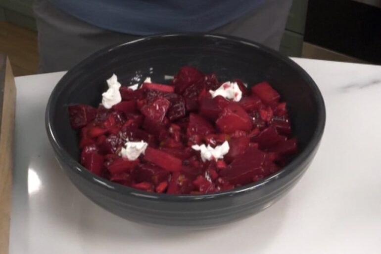 Beat the heat with Ian’s refreshing beet salad recipe