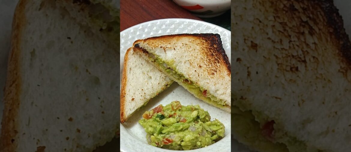 Cheesy Avocado Sandwich Toast #shorts #shortvideo #youtubeshorts #ytshorts