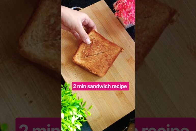 Easy sandwich recipe #youtubeshorts #shorts