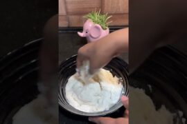 Crispy Evening Snack in Minutes! #ytshorts #babyfood #snacks #food  #recipe #healthy #punugulu #idli