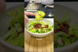 Easy salad recipe! My bf and I out this weekend so were recovering by eating lots of nutrients