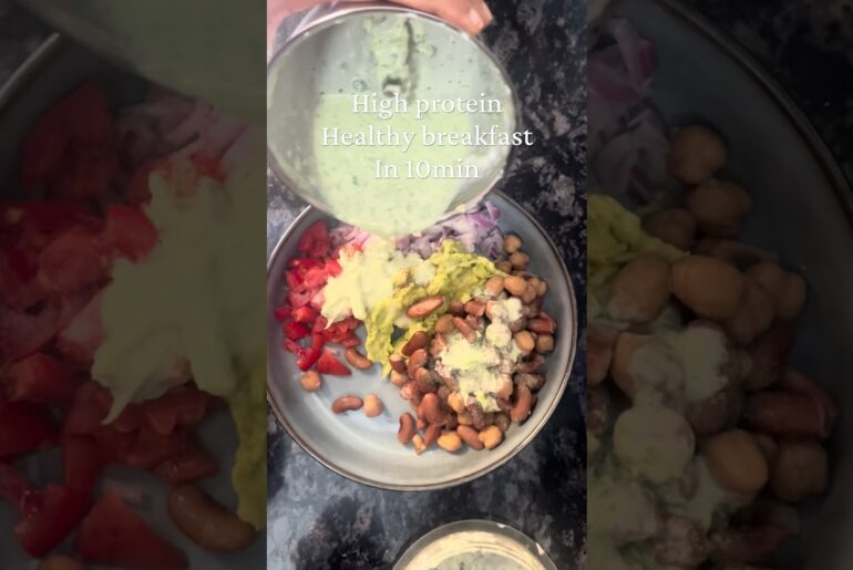 Healthy breakfast recipe for weight loss #breakfast #youtubeshorts