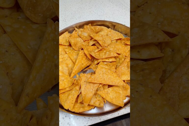 Diwali Healthy Snacks Recipe #diwalisnacks #diwalispecialrecipe #teatimesnacks #wheatflourpapdi