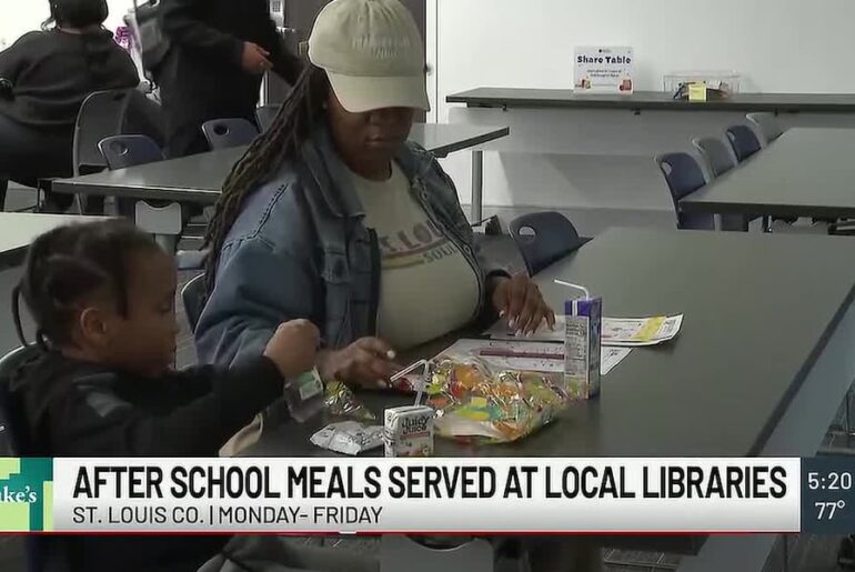 St. Louis County Library, Operation Food Search provide free after-school meals for kids