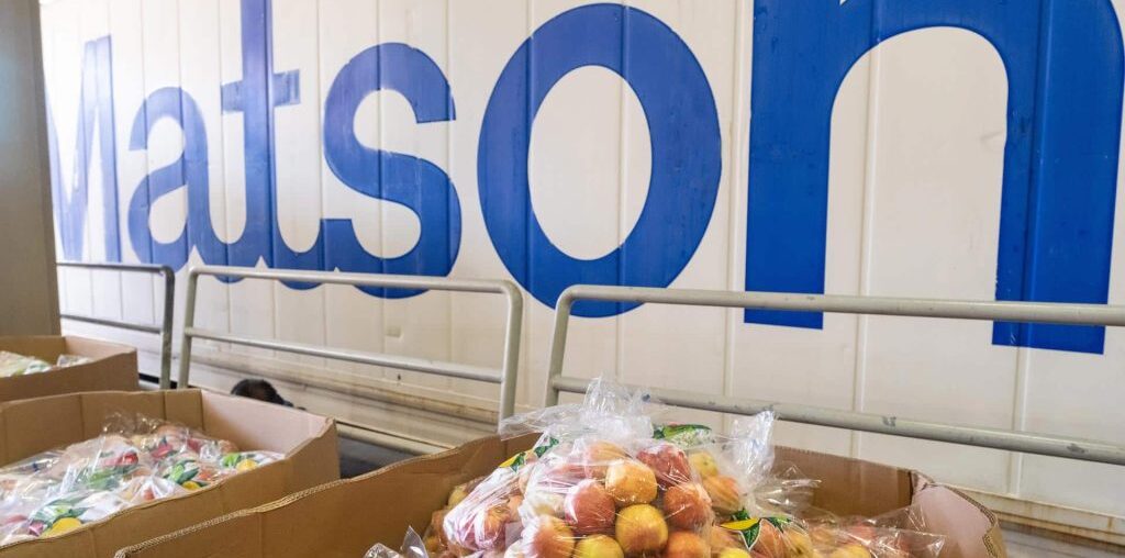 Matson increases support for Hawaiʻi Foodbank, helping local families with food security : Maui Now
