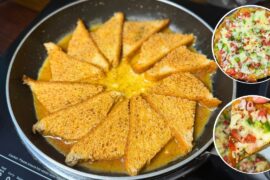 10 Minute New Bread Recipe | Healthy Bread Egg Pizza | Bread Snacks Recipes l New Recipe #egg