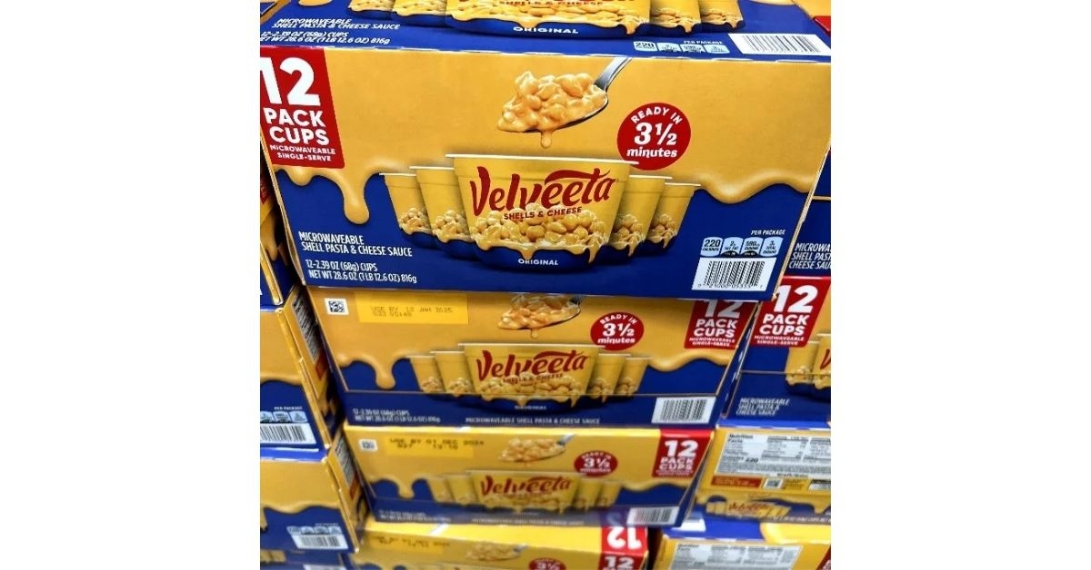 Velveeta Shells & Cheese 12 Pack 